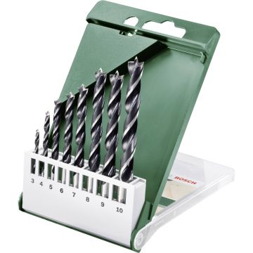Bosch Holz-Spiralbohrer-Set Ø 3–10 mm