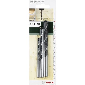 Bosch Holz-Spiralbohrer-Set Ø 6–10 mm