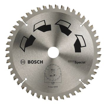 Bosch Hartmetall Kreissägeblatt Ø 170–184 mm – 48 Zähne