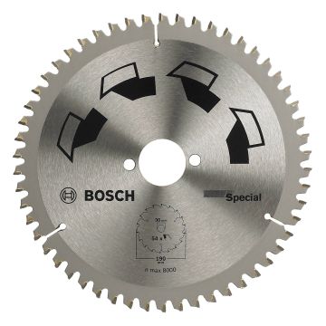 Bosch Hartmetall Kreissägeblatt Ø 190 mm – 54 Zähne