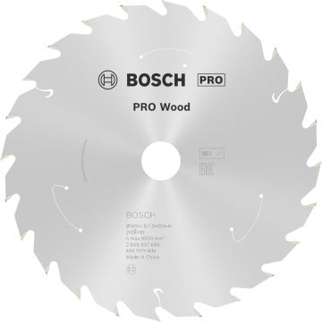 Bosch Kreissägeblatt Hartmetall Ø 165 mm – 24 Zähne