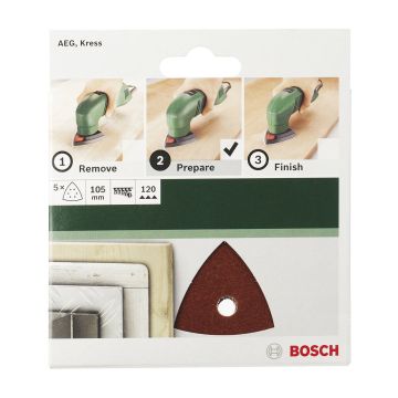 Bosch Deltaschleifpapier – Körnung 40
