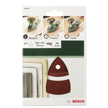 Bosch Multischleifpapier – Körnung 180