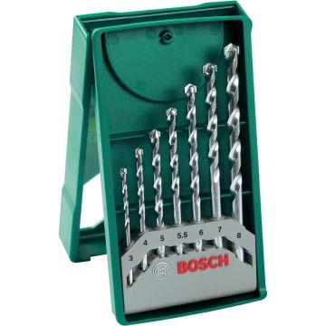 Bosch Stein-Spiralbohrer-Set
